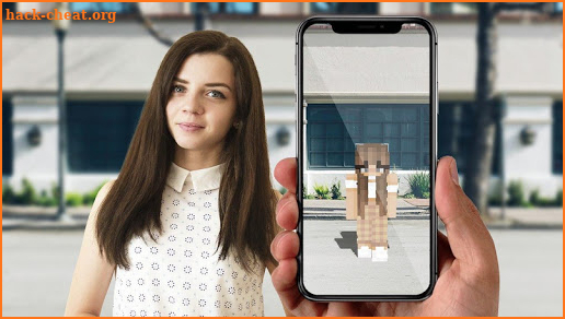 AR Minecraft skins Visualiser in Augmented Reality screenshot