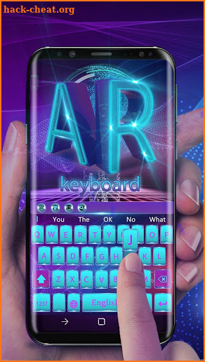 AR smart theme keyboard screenshot