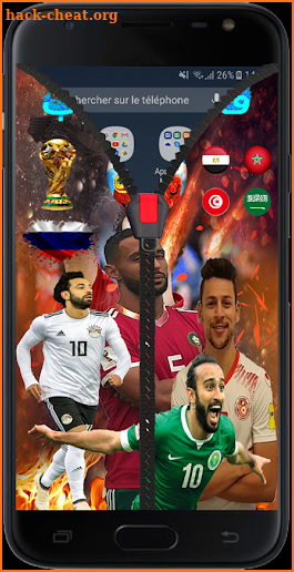 Arab Coupe du monde 2018 Verrouillage d'Écran screenshot