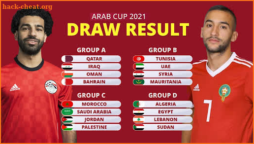 Arab Cup 2021 screenshot