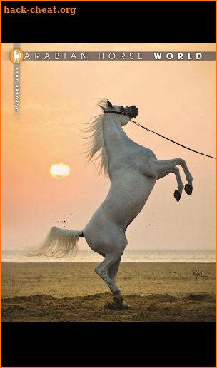 Arabian Horse World Magazine screenshot