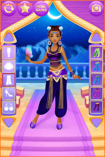 Arabian Princess Dress Up screenshot