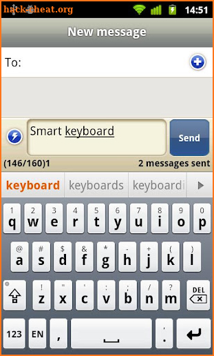 Arabic for Smart Keyboard screenshot