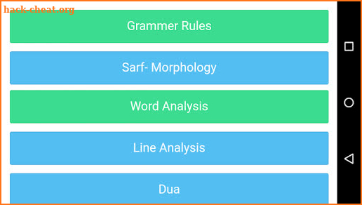 Arabic Grammar Made Easy screenshot