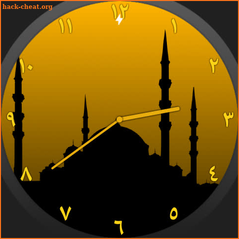 Arabic Numbers Watch screenshot