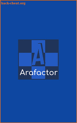 Arafactor screenshot
