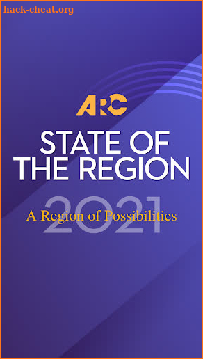 ARC State of the Region 2021 screenshot