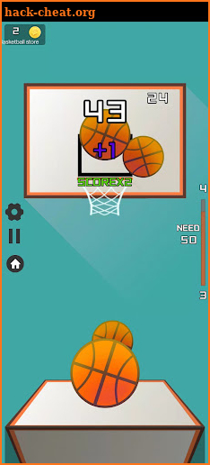 Arcade basketball screenshot