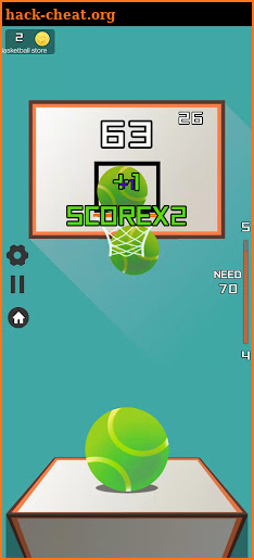 Arcade basketball screenshot