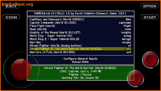 Arcade Emulator Games screenshot