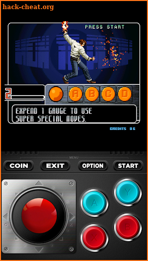 Arcade kof fighter 2002 screenshot