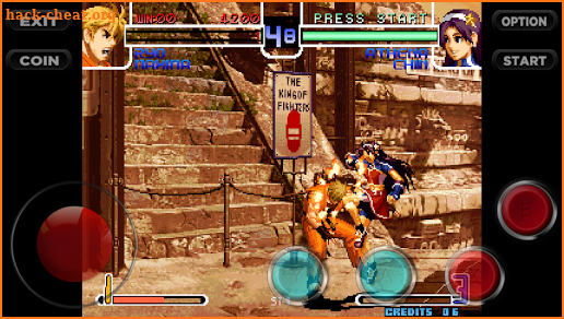 Arcade kof fighter 2002 screenshot