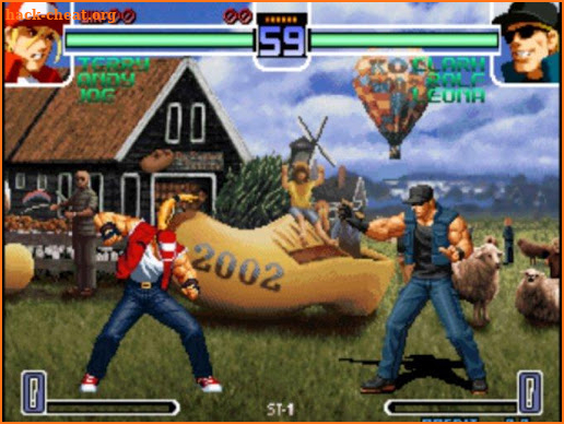 arcade the king of fighter 2002 magic plus 2 screenshot
