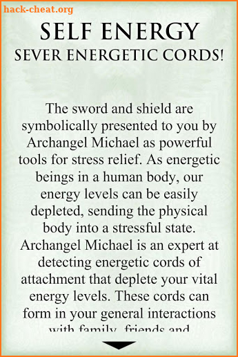 Archangel Michael Oracle Deck screenshot
