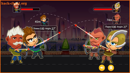 Archery Physics Enemy Destruction & Birds Shooter screenshot