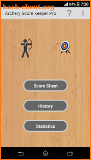 Archery Score Keeper Pro screenshot