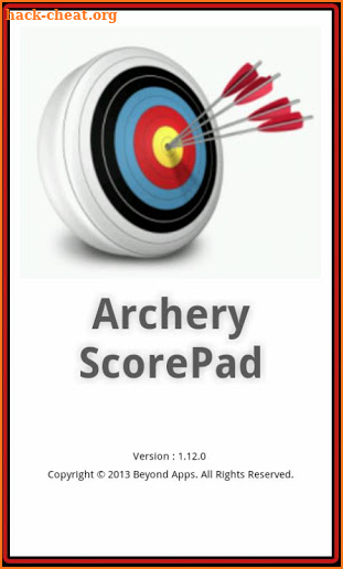 Archery ScorePad screenshot