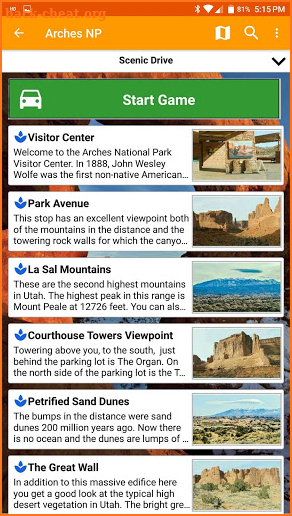 Arches National Park Positive Adventure screenshot