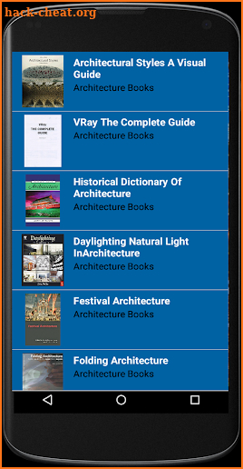Architect Pocket Books screenshot