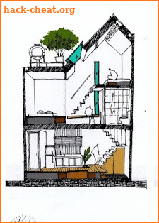 Architecture House Drawing screenshot