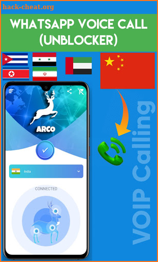 Arco Vpn - Free Unlimited Proxy Vpn screenshot