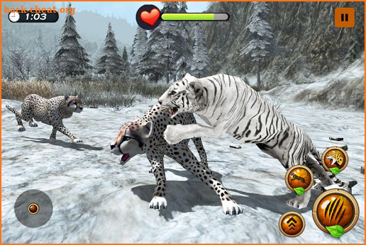 Arctic Tiger Simulator: Wild Family Survival screenshot