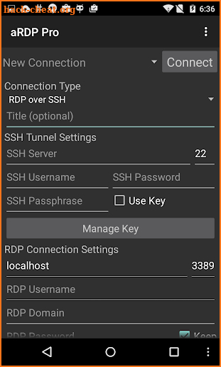 aRDP Pro: Secure RDP Client screenshot