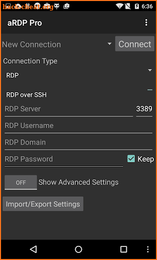 aRDP Pro: Secure RDP Client screenshot