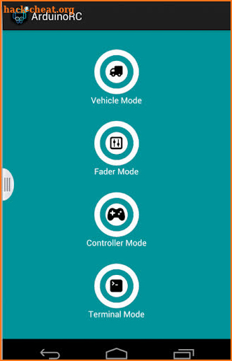 Arduino Bluetooth  Controller screenshot