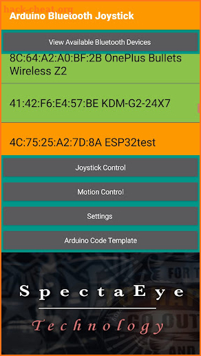 Arduino Bluetooth Joystick screenshot