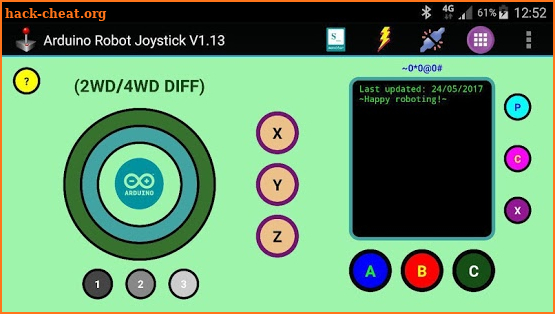 Arduino Robot Joystick screenshot