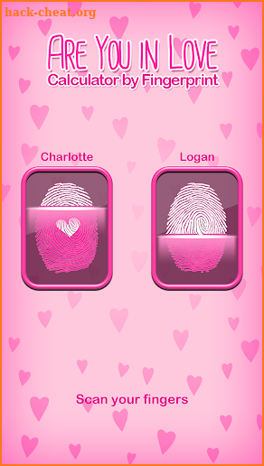 Are You in Love Calculator by Fingerprint screenshot