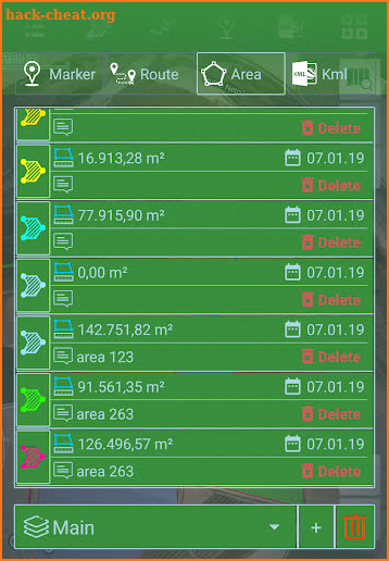 Area & Distance Measure screenshot