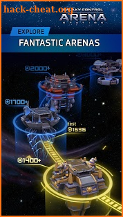 Arena: Galaxy Control online PvP battles screenshot