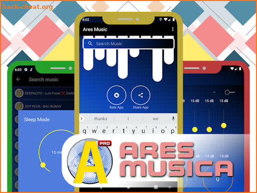 Ares Mp3 Music Player screenshot