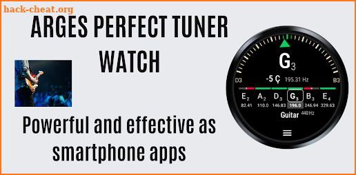 Arges Perfect Tuner Watch screenshot