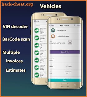 ARI (Auto Repair Invoices) screenshot