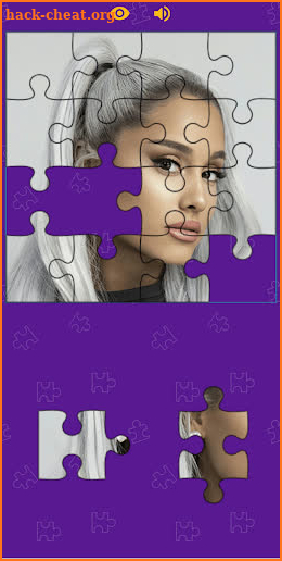 Ariana Grande Photo Puzzle Game screenshot