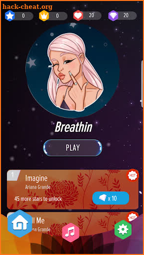 Ariana Grande - Piano Tiles DJ screenshot