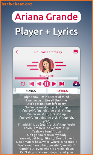 Ariana Grande - Songs + Lyrics screenshot