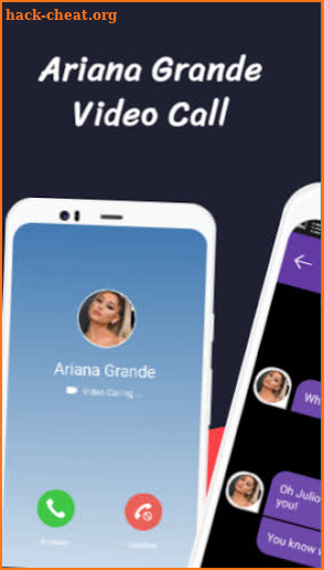 Ariana Grande Video Call and Live Chat ☎️ 📱 ☎️ screenshot