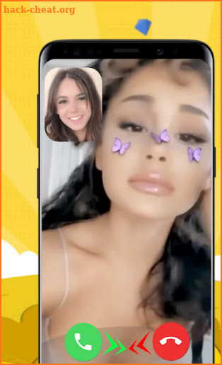 Ariana Grande Video Call Chat screenshot