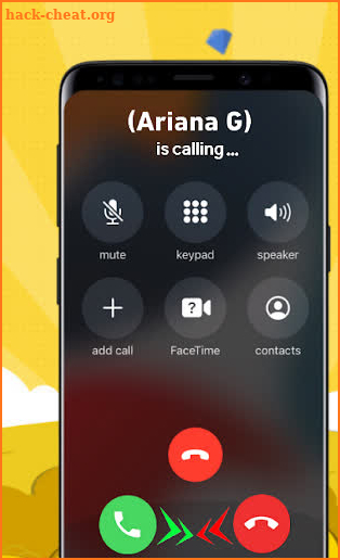 Ariana Grande Video Call Chat screenshot