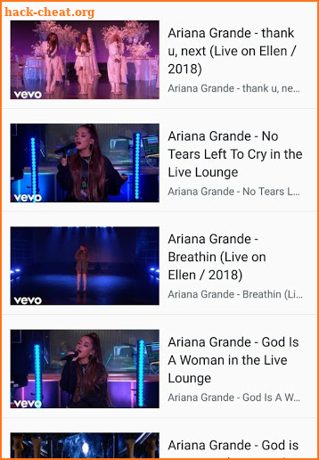 Ariana Grande Wallpapaer & Music screenshot