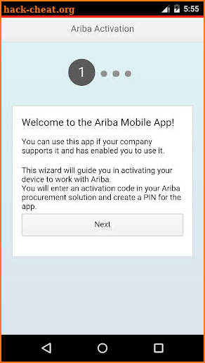 Ariba Mobile screenshot