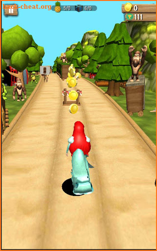 Ariel Princess Subway Run screenshot