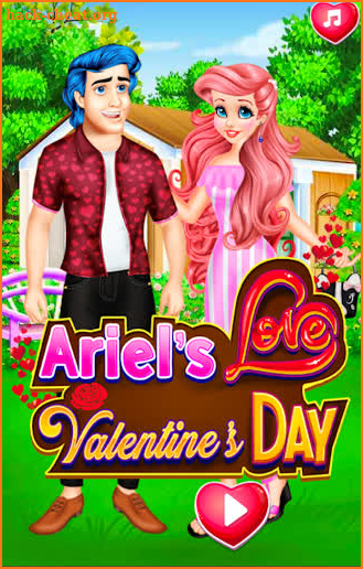 ariel's in love game girl screenshot