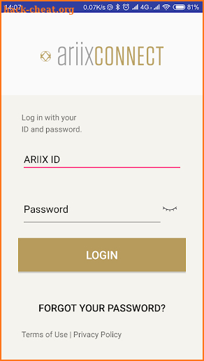 ARIIX CONNECT screenshot
