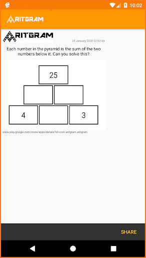 Aritgram - Pyramid Sums screenshot