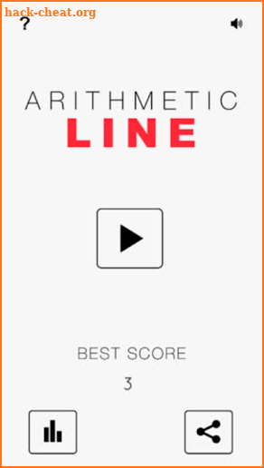 Arithmetic Line - Free Math Puzzle Game screenshot
